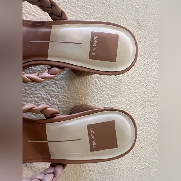 Dolce Vita Women's Braided Sandals in Tan - Picture 6 of 10